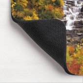 Waterval onder Mt Cannon in Glacier National Muismat (Hoek)