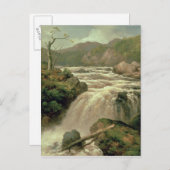 Waterval op de Neath, South Wales Briefkaart (Voorkant / Achterkant)