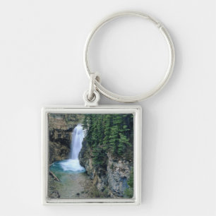 Waterval op Falls Creek in Lewis and Clark Sleutelhanger