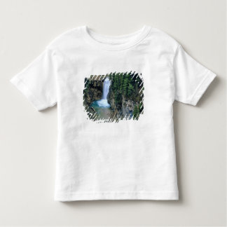 Waterval op Herfsten Creek in Lewis en Clark Kinder Shirts