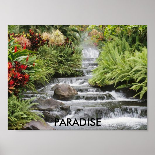 Waterval, PARADISE Poster (Voorkant)