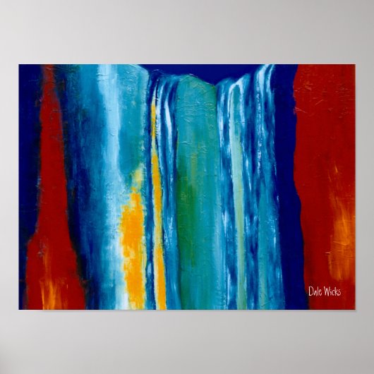 Waterval Poster (Voorkant)