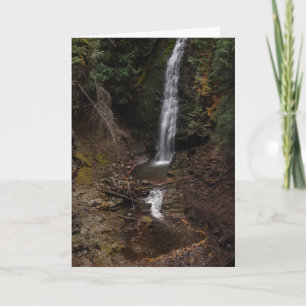 Waterval, Psalm 41 (42) Wenskaart Kaart