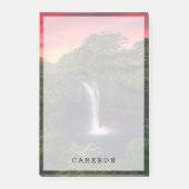 Waterval | Rainbow-Herfsten, Hilo, Hawaii Post-it® Notes (Voorkant)