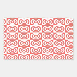 waterval rechthoekige sticker