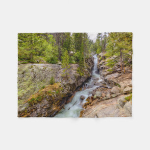 Waterval & riviercascade fleece deken