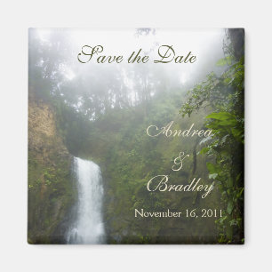 Waterval Save the Date-magneet Magneet
