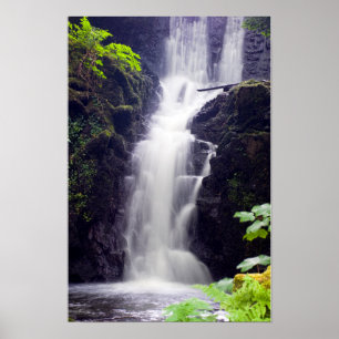 Waterval, Schotland Poster