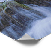 Waterval, Sequoia en Kings Canyon National Poster (Hoek)