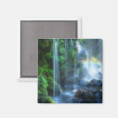 Waterval | Shinmata Ravine, Japan Magneet (Voorkant / Achterkant)