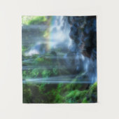 Waterval | Shinmata Ravine, Japan Wandkleed (Voorkant)