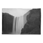 Waterval | Skogafoss Waterfall, IJsland Kussensloop (Achterkant)