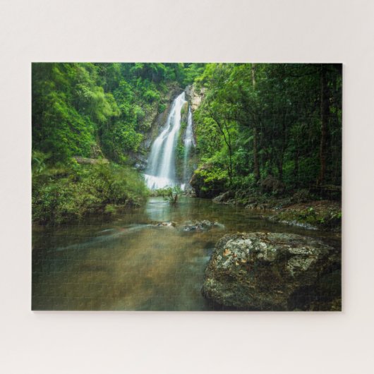 Waterval | Tamnung Waterfall, Phuket Thailand Legpuzzel (Horizontaal)