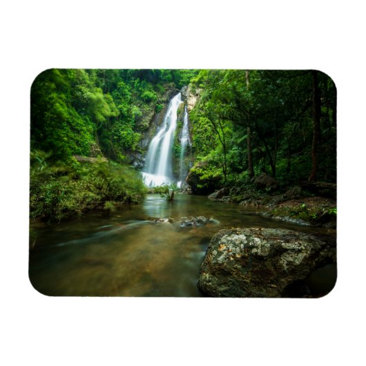Waterval | Tamnung Waterfall, Phuket Thailand Magneet (Horizontaal)