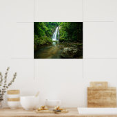 Waterval | Tamnung Waterfall, Phuket Thailand Poster (Keuken)