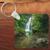 Waterval | Tamnung Waterfall, Phuket Thailand Sleutelhanger (Voorkant)