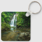 Waterval | Tamnung Waterfall, Phuket Thailand Sleutelhanger (Achterkant)