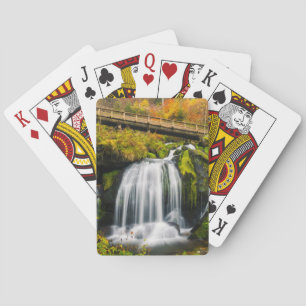 Waterval   Triberg Waterfall, Duitsland Pokerkaarten