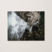Waterval tussen rotsen puzzel (Horizontaal)