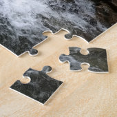 Waterval tussen rotsen puzzel (Zijkant)