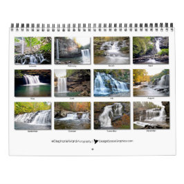 Waterval van de agenda van Tennessee 2018 Kalender