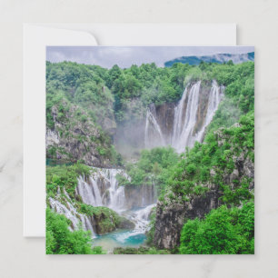 Waterval van de meren van Plitvice