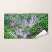 Waterval van de meren van Plitvice Bad Handdoek (Handdoek)