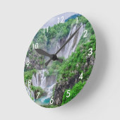 Waterval van de meren van Plitvice Ronde Klok (Hoek)