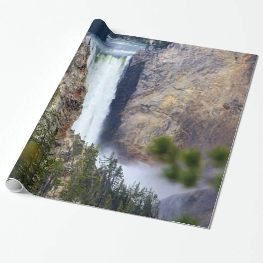 WATERVAL VAN GEEL LOWSTONE CADEAUPAPIER (Uitgerold)