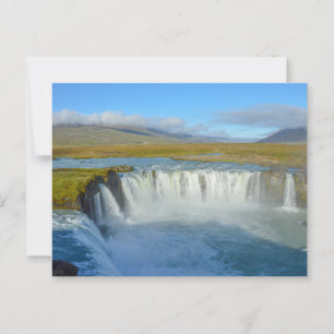 Waterval van Godafoss, IJsland Briefkaart