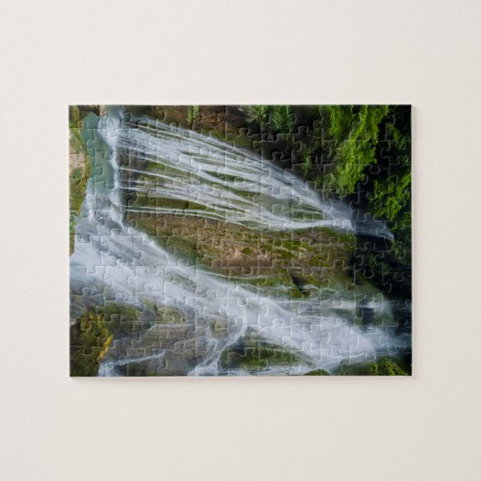 Waterval van Mele-Maat in Oerwoud Legpuzzel (Horizontaal)