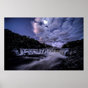 Waterval van Venâncios Poster