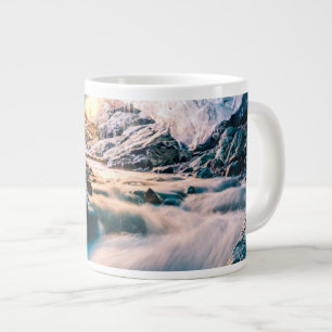 Waterval   Vatnajokull Glacier, Oost-IJsland Extra Grote Beker