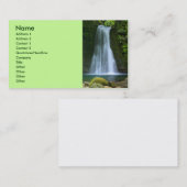 Waterval Visitekaartje (Voorkant / Achterkant)