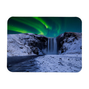 Waterval   Waterval Skógafoss Magneet