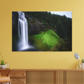 Watervalbos Canvas Afdruk (Insitu (Woonkamer))