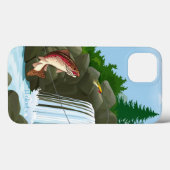 Watervalforel Case-Mate iPhone Case (Achterkant (horizontaal))