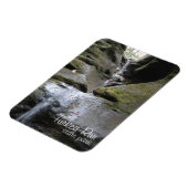 Watervallen bij Turkey Run State Park Magneet (Linkerzijde)