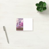 Watervallen en Cherry Trees door een meer Post-it® Notes (Kantoor)