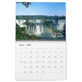 Watervallen in de wereld van 2009 kalender (Mar 2027)
