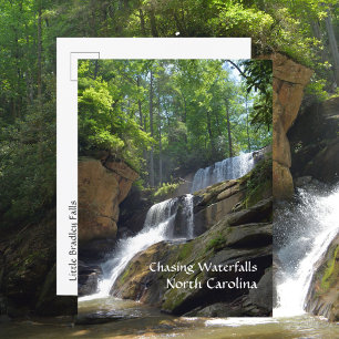 Watervallen najagen North Carolina Bergen Foto Briefkaart