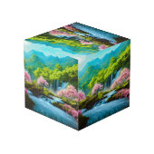 Watervallen Photo Cube Kubus (Achter hoekig)