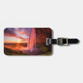 Watervallen | Seljalandsfoss Waterval Bagagelabel (Voorkant horizontaal)