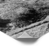 Watervalposter Poster (Hoek)