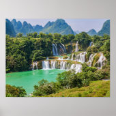 Watervalposter Poster (Voorkant)