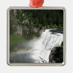 Watervalregenboog Metalen Ornament