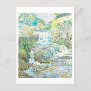 Watervalschilderij Briefkaart