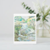 Watervalschilderij Briefkaart (Staand voorkant)