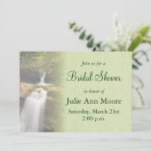 WatervalVrijgezellenfeest Kaart (Staand voorkant)