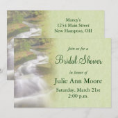 WatervalVrijgezellenfeest Kaart (Voorkant / Achterkant)